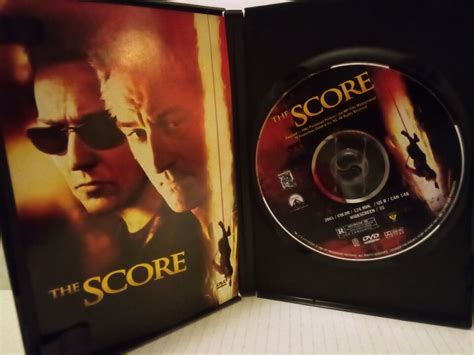 The Score DVD Robert De Niro Edward Norton Marlon Brando Angela