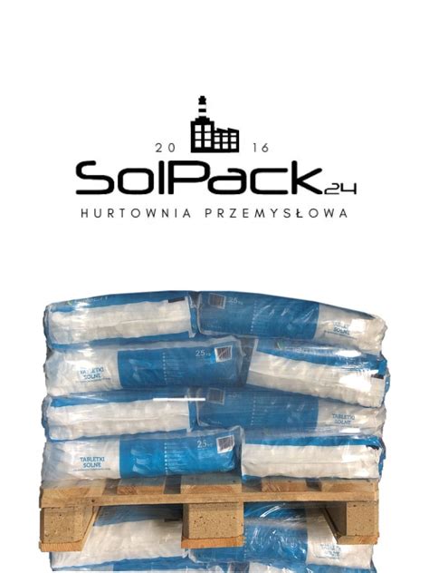 TABLETKI SOLNE SÓL TABLETKOWANA CIECH 1000 KG NEW Solpack24