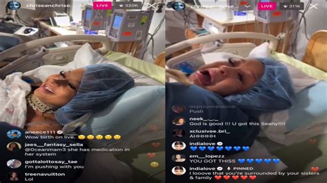 CHRISEAN ROCK GIVES BIRTH TO BABY BOY ON LIVE YouTube