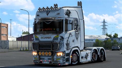 Skórka Scania Viking 1 47 ETS2 ETS2 Mody ATS Mod