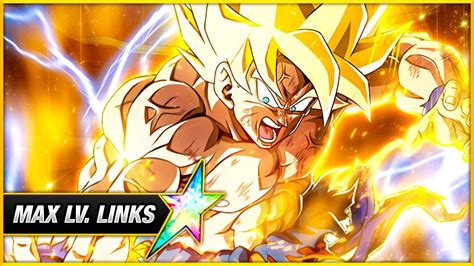 Dokkan Battle Rainbow Full Link Level Lr Int Ssj Goku Is