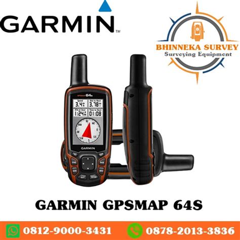 Jual GPS Garmin 64s Bekas Lengkap GPSMAP Garmin 64 S Second Kota