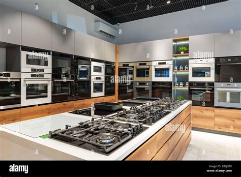 Interior Of Premium Home Appliance Store In A Mall Stock Photo Alamy