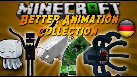 Minecraft Mods Better Animation Collection GERMAN HD YouTube