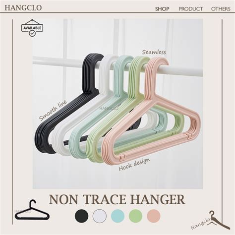 Lowest Pricepremium Hanger No Trace Nordic Color Plastic Clothes