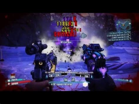 Borderlands 2 Killing The Tinder Snowflake With Grog Nozzle Unkempt