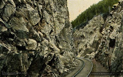 Postcard White Mountains New Hampshire Gate Of The Crawford Notch