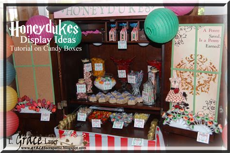 Uniquely Grace Honeydukes Candy Display Harry Potter Party Post 5