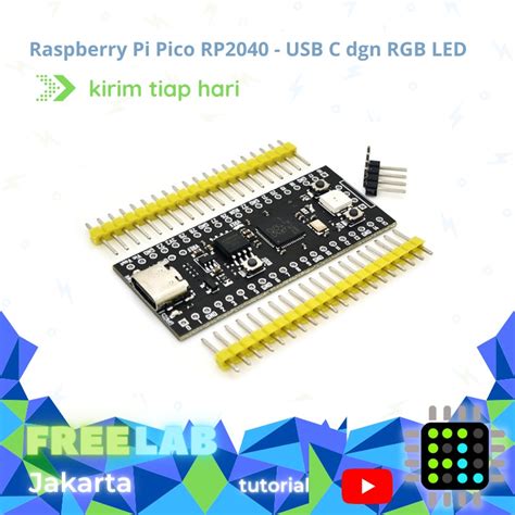 Jual Raspberry Pi Pico Rp Rp Arm Microcontroller Board