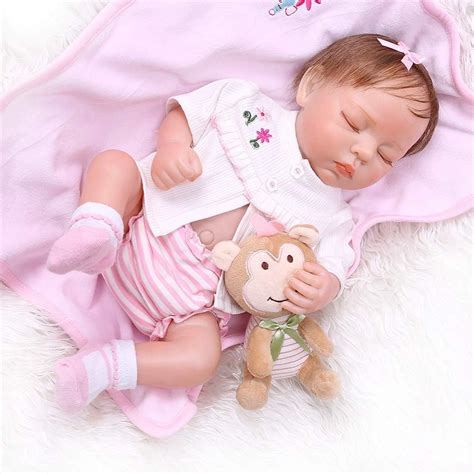 Zero Pam 45cm Reborn Baby Dolls 18 Inch Anatomically Correct Newborn