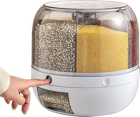 Amazon Kangten Lb Cereal Dispenser Grain Dispenser