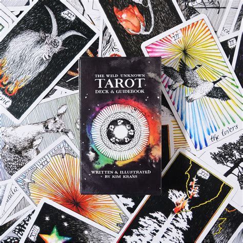 78 Pcs The Wild Unknown Tarot Cards English Tarot Deck For Etsy