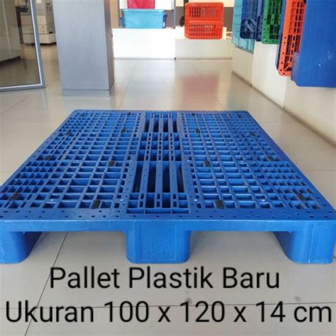 Jual Pallet Plastik Baru Palet Plastik Rabbit Npa 100 X 120 X 14 Cm