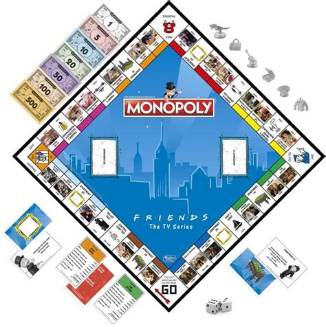 Monopoly Friends - The English Book