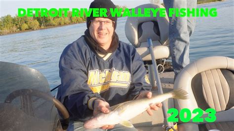 Spring Walleyes On Detroit River YouTube