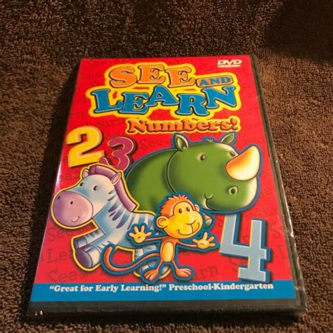 See And Learn Numbers Dvd Preschool Kindergarten Homeschool New Ebay