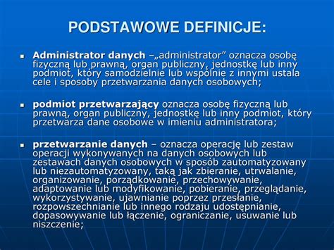 Zasady I Wytyczne Dotycz Ce Wykorzystywania Monitoringu Wizyjnego Ppt