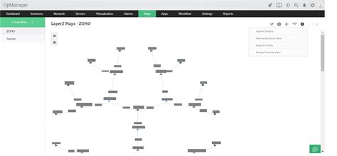 Network Mapping Network Maps Network Mapping Software Opmanager