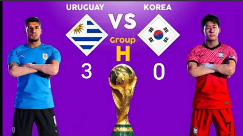 Fifa World Cup Uruguay Vs South Korea Fifa Football Uruguay