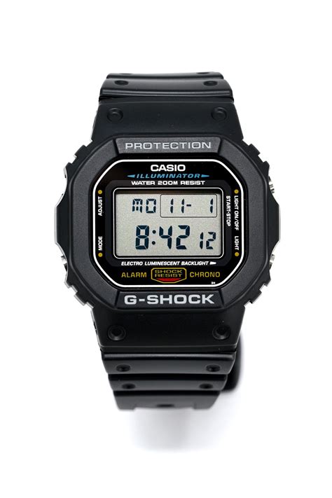 Casio G Shock Watch Mens Classic Square Black Dw 5600e 1ver Watches And Crystals