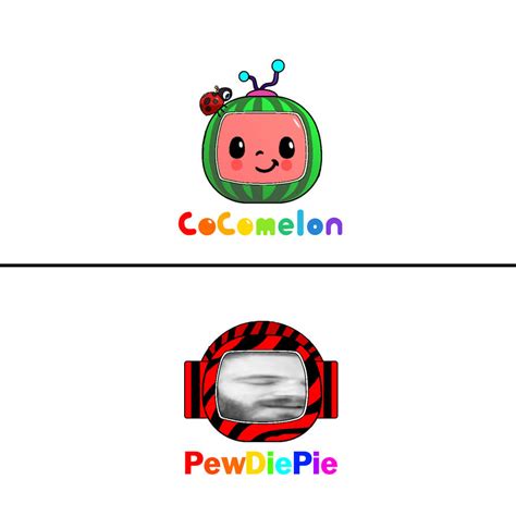 #479 Draw Cocomelon/PewDiePie Logo. by mfdanhstudiosart on DeviantArt