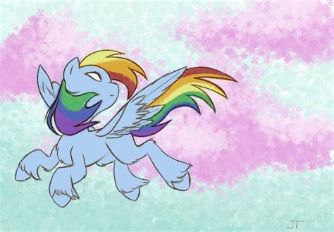 3453870 Safe Artistjuliannedraws Rainbow Dash Pegasus Pony G4