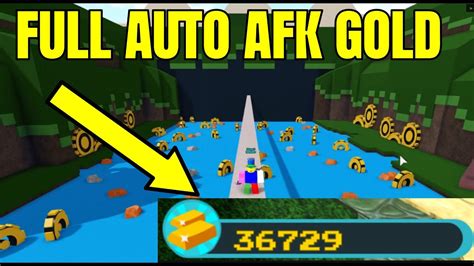 EASY FULL AFK GOLD FARM Build A Boat For Treasure AFK Farm YouTube