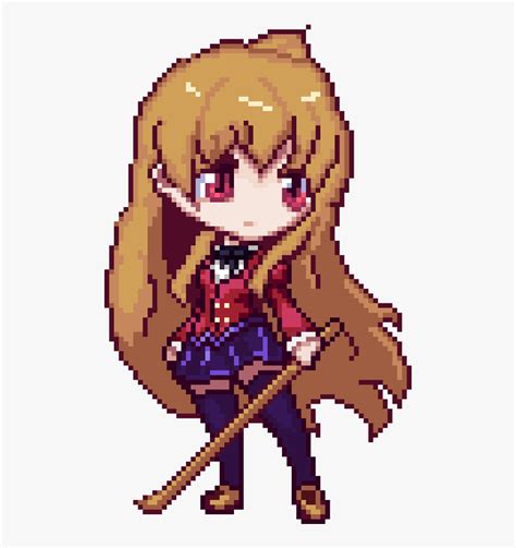 Anime Pixel Art Png, Transparent Png , Transparent Png Image - PNGitem