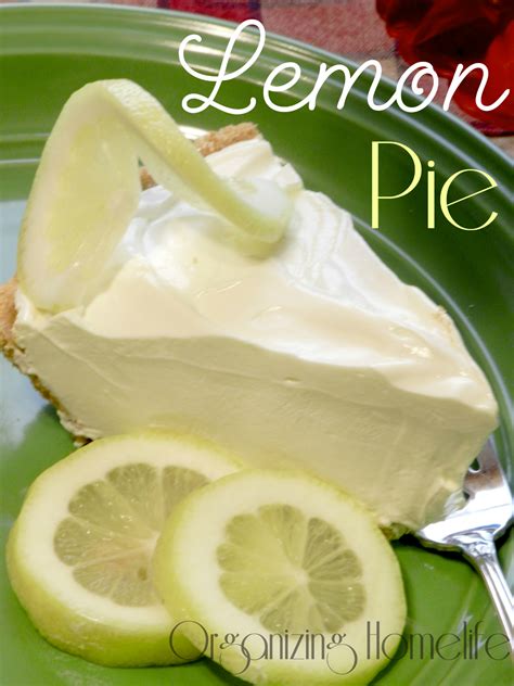 Lemon Pie With Eagle Brand Milk