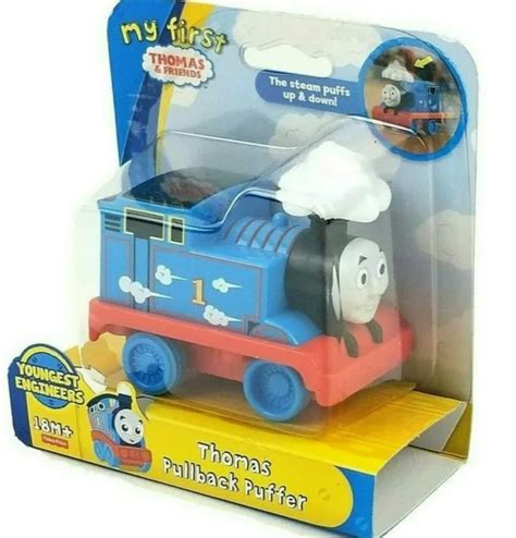 Fisher Price Thomas The Train And Friends Pull Back Puffer Tank Engine