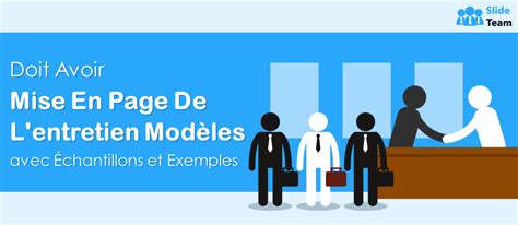 Mod Les De Mise En Page D Entretien Indispensables Avec Des Exemples Et