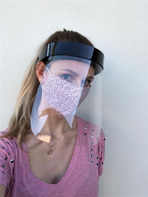 Máscaras De Proteção De Acrílico Face Shield Mercado Livre