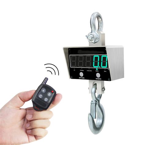 Carbon Steel Shell Wireless Digital Hanging Scale Electronic Crane