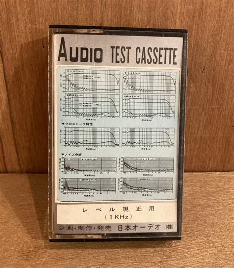 【やや傷や汚れあり】 Test Tape Teac ティアック Mtt 112b Level 1khz テストテープ Cassette