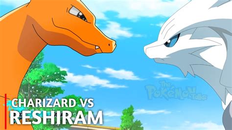 Ash Charizard Vs Reshiram // Removed Scenes From Pokemon // POKEMON BW ...