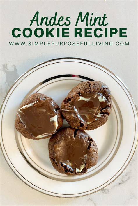 Simple And Delicious Andes Mint Cookie Recipe Simple Purposeful Living