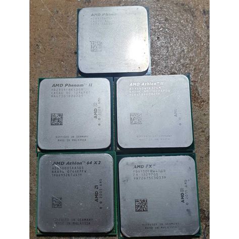 Jual Processor Amd Soket AM2 AM3 AM3 Athlon Phenom Shopee Indonesia