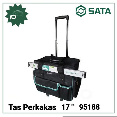 Jual Original Tas Perkakas Sata 95188 17 Inch Trolley Tool Bag Bisa