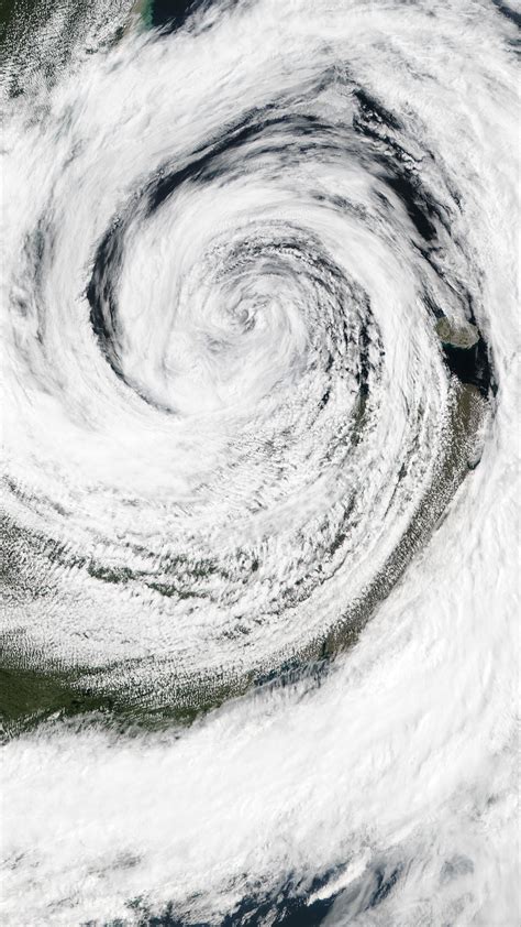 Extratropical Cyclone Over Hudson Bay Backiee