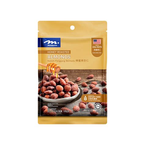 Honey Roasted Almonds 100g Gold Quality Award 2023 From Monde Selection