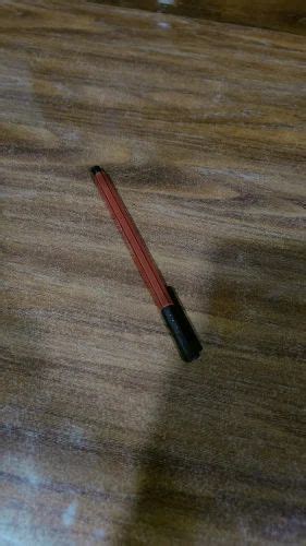 Black And Light Orange Reuse Nataraj Classic Ball Pen For Writing At