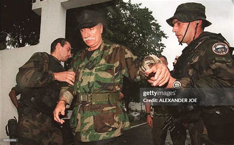 French veteran mercenary Bob Denard surrenders to French troops 05 ...