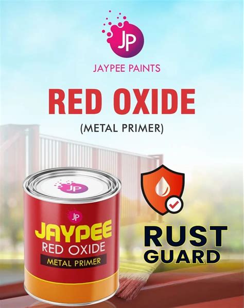 Liquid Jaypee Red Oxide Metal Primer 1 L At 120 Tin In Gwalior ID