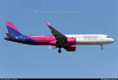 HA LVA Wizz Air Airbus A321 271NX Photo By Ceci Wong ID 1078545