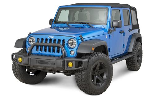 Tactik Front Bumper With Over Rider Hoop For 07 18 Jeep Wrangler Jk