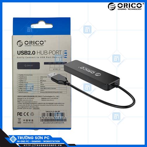 Bộ Chia Hub USB ORICO FL01 FL01 BK BP Từ 1 Ra 4 Cổng USB 2 0