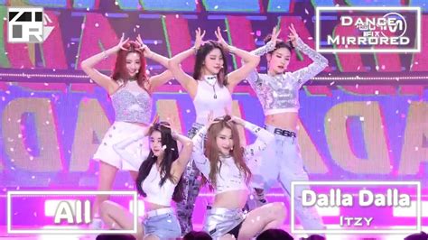 All Focus Itzy Dalla Dalla Dance Mirrored YouTube