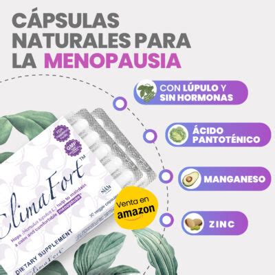 Pastillas naturales para la menopausia qué vitaminas necesito