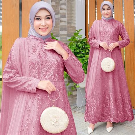 Jual Maxi Seika M L Xl Xxl Xl Gamis Wanita Gamis Pesta Gamis