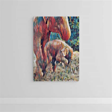 African Elephant Baby – Posters & Arts